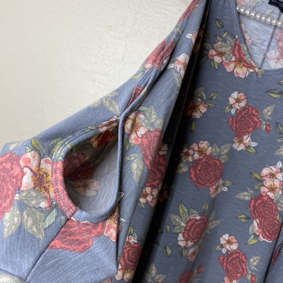 Rose sweater v neck - Picture 3 of 4